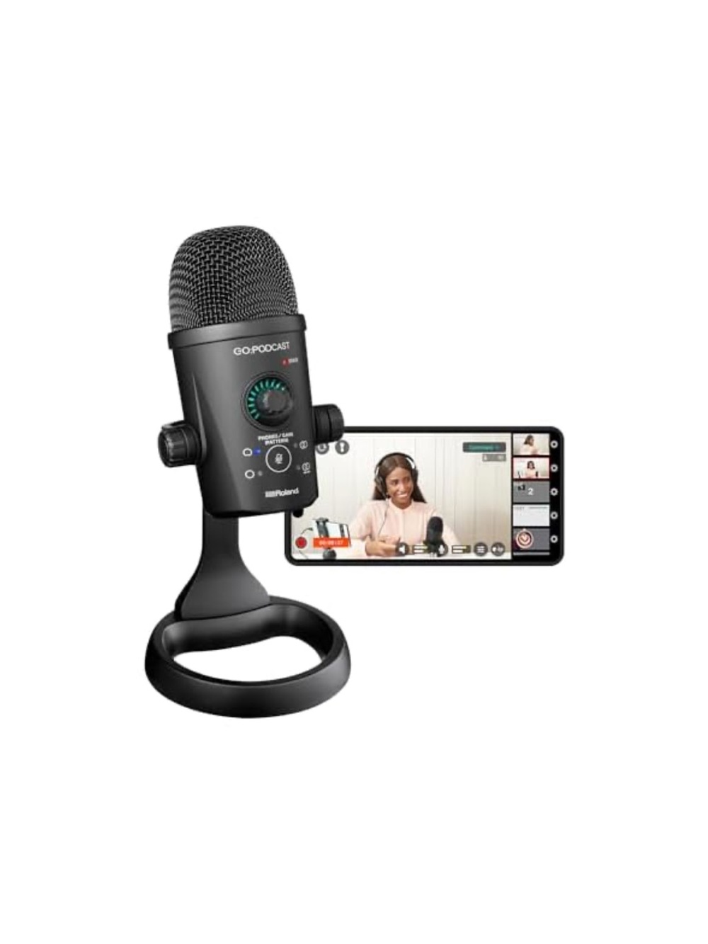 Roland GO:Podcast Video Podcasting Studio for Smartphones | Livestreaming System